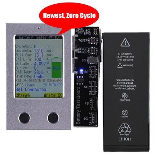 10pcslot 0 cycle battery for iphone 4 4s 5 5s 5c se 6 6s 7 8 11 12 13 mini plus x xr xs pro max replace phone 500 life quality free global shipping
