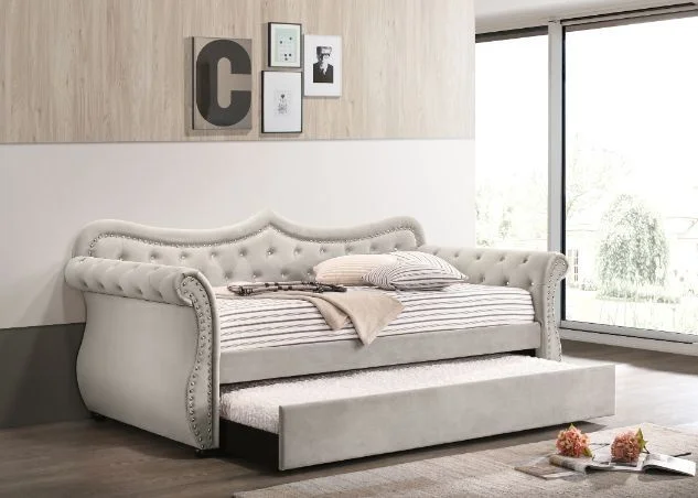 

Adkins Daybed & Trundle, Beige Fabric 39430