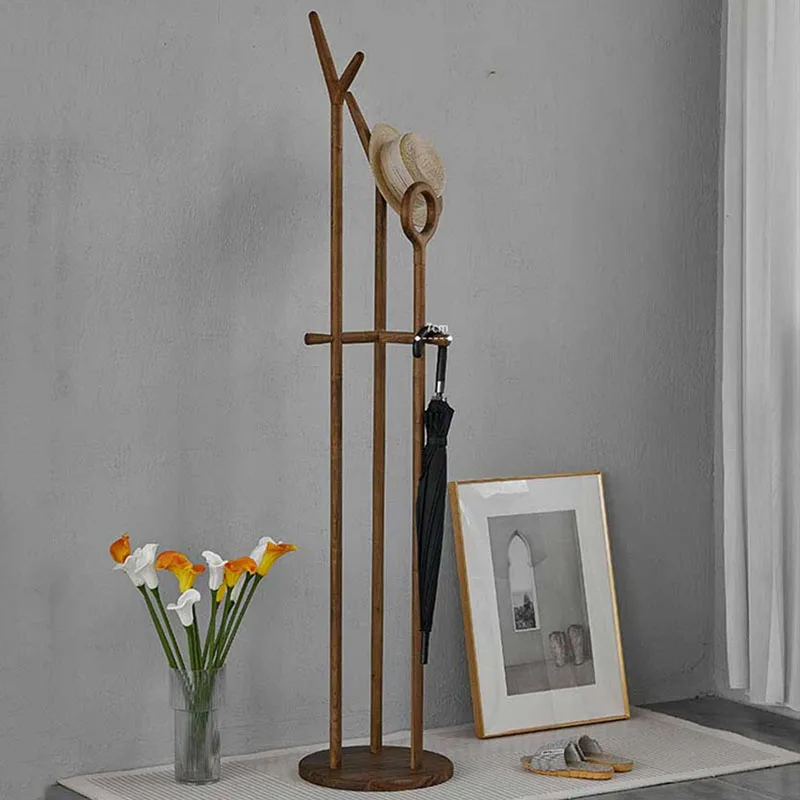 

Italian Clothes Rack Vintage Standing Storage Clothes Rack Boutique Corner Porch Living Rack Para Sala House Furniture WXHYH