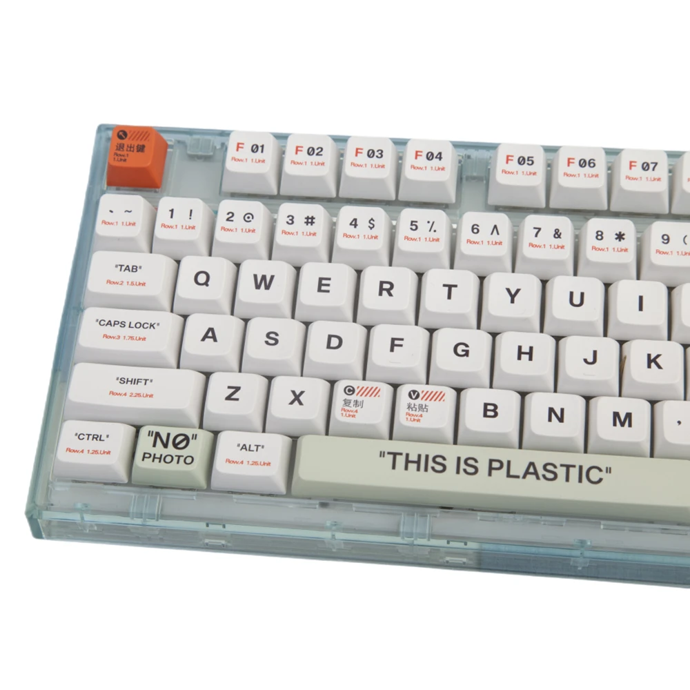 

1 Set 147 Keys GMK Plastics PBT Keycaps MDA Profile Dye Sublimation Keycap For MX Switches Mechanical Keyboard MDA Key Caps
