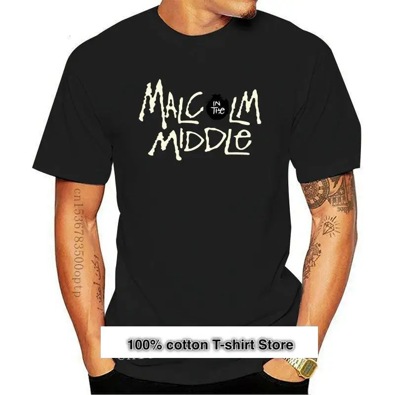 

Camiseta с принтом Malcom в середине унисекс, camiseta (2), top