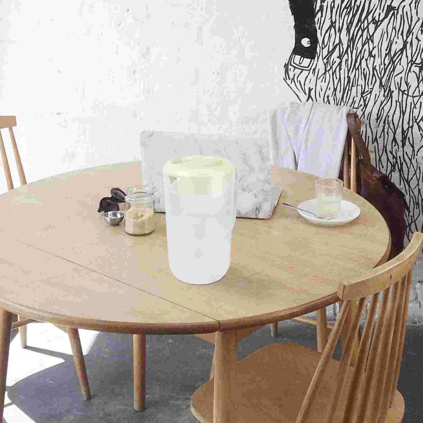 Бутылка для холодной воды стеклянный кувшин Sürahi пластик с крышкой 2-литровых