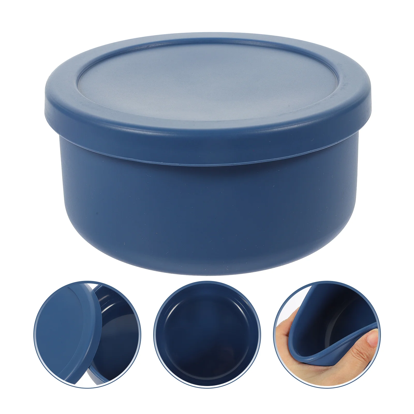 

Dough Fermentation Container Kitchen Supply Vegetable Tray With Lid Supplies Reusable Silica Gel Compact Bowl