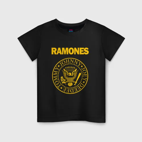 Детская футболка хлопок Ramones |