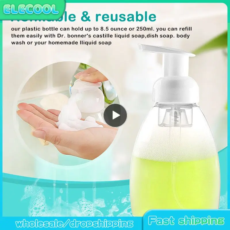 1/2/3PCS New Hand Sanitizer Plastic Shampoo Shower Gel Pump 