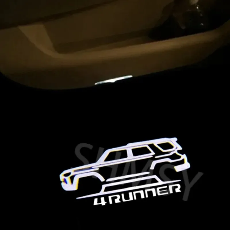 

2 шт. светодиодные автомобильные дверные фонари, приветственные огни, сигнальные лампы, ночные сигнальные огни для 4 Runner N280 2009-2019 2020 2021 2022 2023 2024