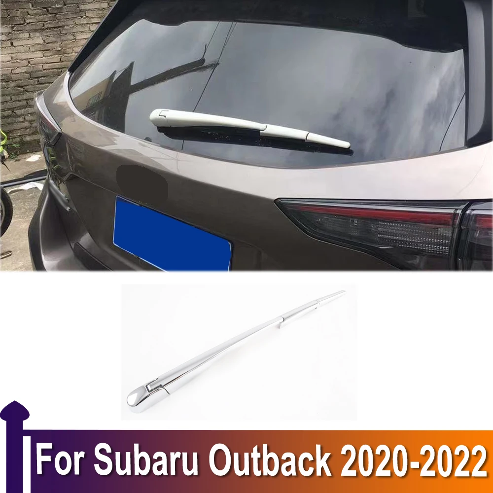 

Автомобильная Лента стеклоочистителя для Subaru Outback 2020 2021 2022, отделка заднего стекла из углеродного волокна, внешние аксессуары