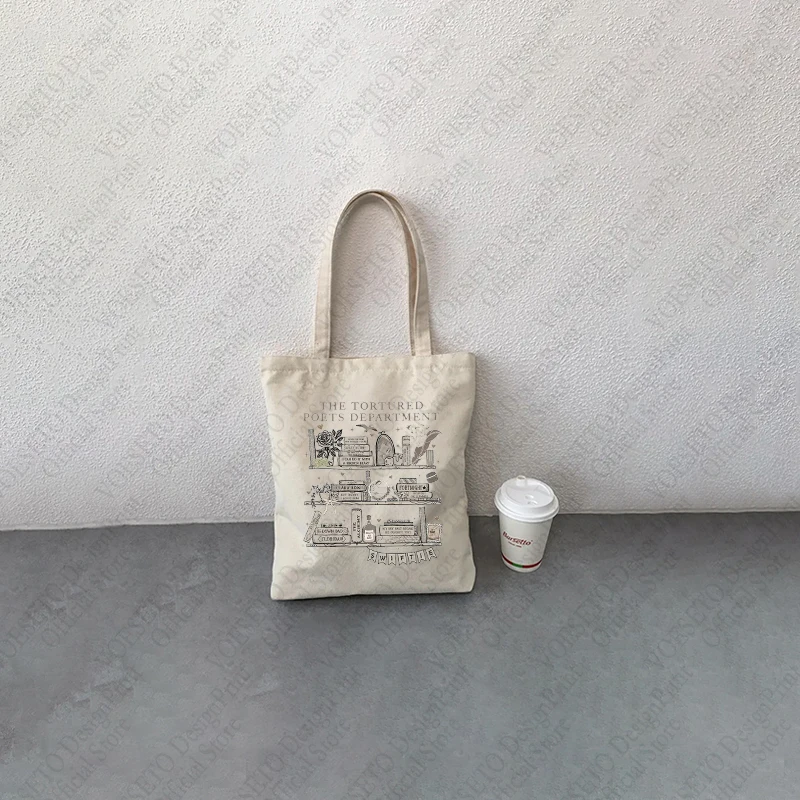 Новый альбом TTPD 1 шт. сумка-тоут с изображением мученых поэтов Холщовая Сумка