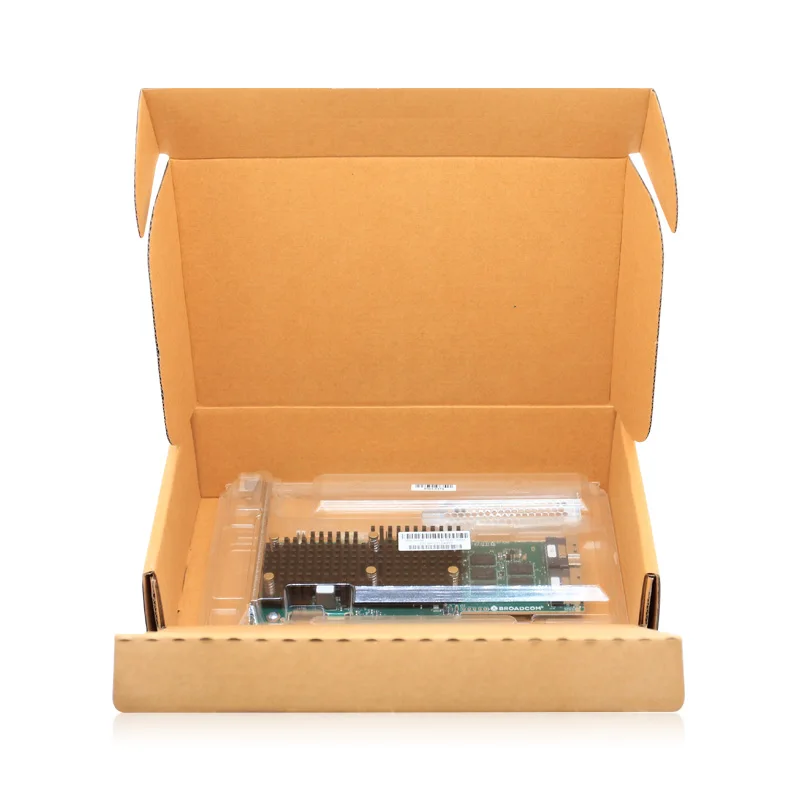 RAID-карта Broadcom MegaRAID 9660-16i 16 внутренних портов 2 * SlimSAS SFF-8654 (x8) кэш 4 ГБ SAS/SATA/NVMe с