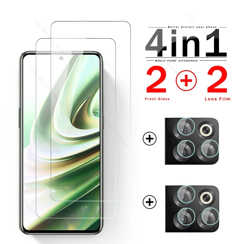 

4 в 1 Защитное стекло для камеры OnePlus 10 T 10 T 5G закаленное стекло One Plus 10 T OnePlus10T 6,7 "Защитная пленка для экрана объектива 9H