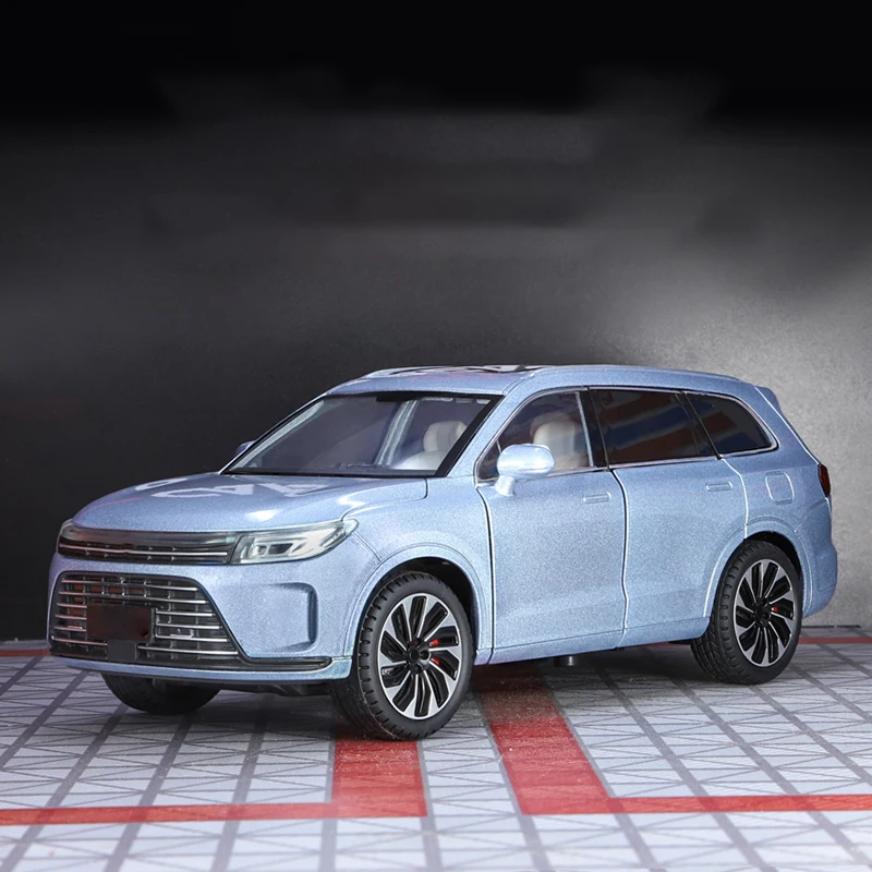 

Diecast 1/24 M7 New Energy Vehicles Miniatures Alloy Car Model Collection Gifts For Boyfriend Sound & Light Birthday Presents