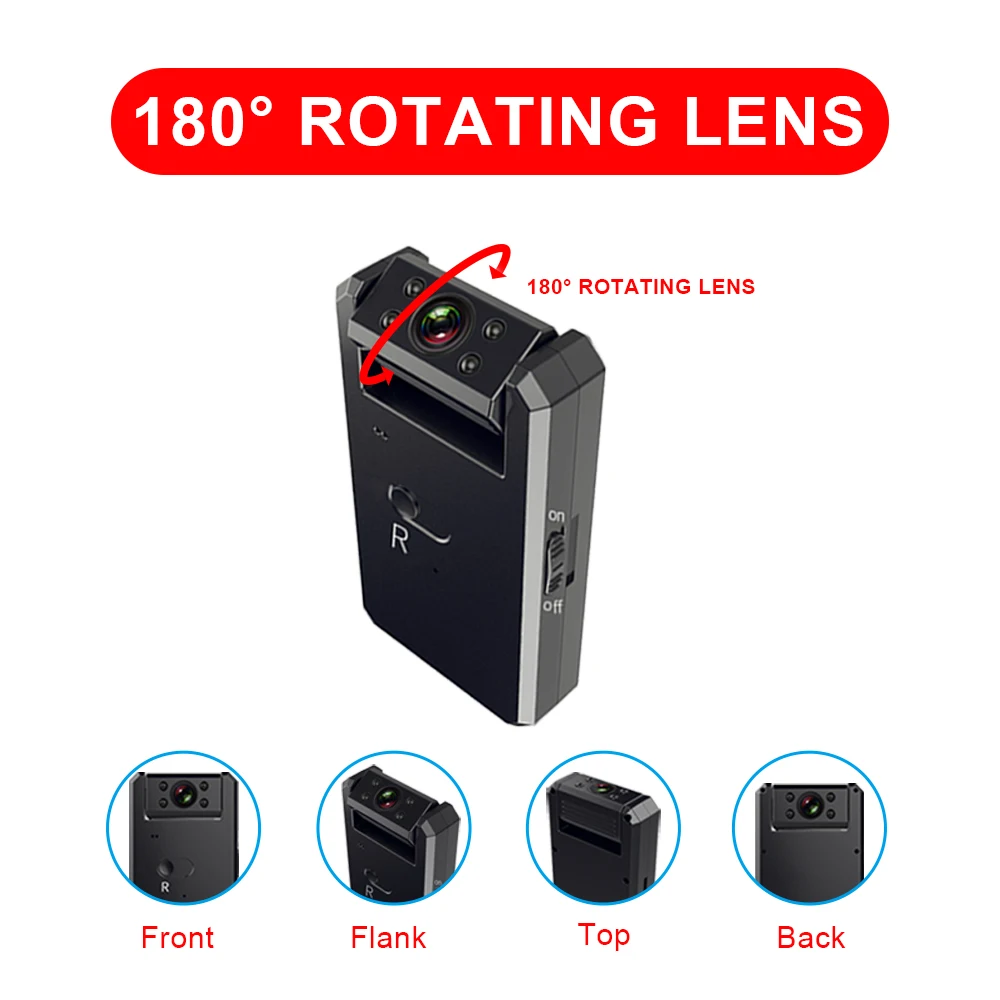 WD6 Mini Camera WiFi 1080P HD Wireless IP Micro Remote Monitor Tiny Video Recorder Motion-Detection Cam Night | Электроника