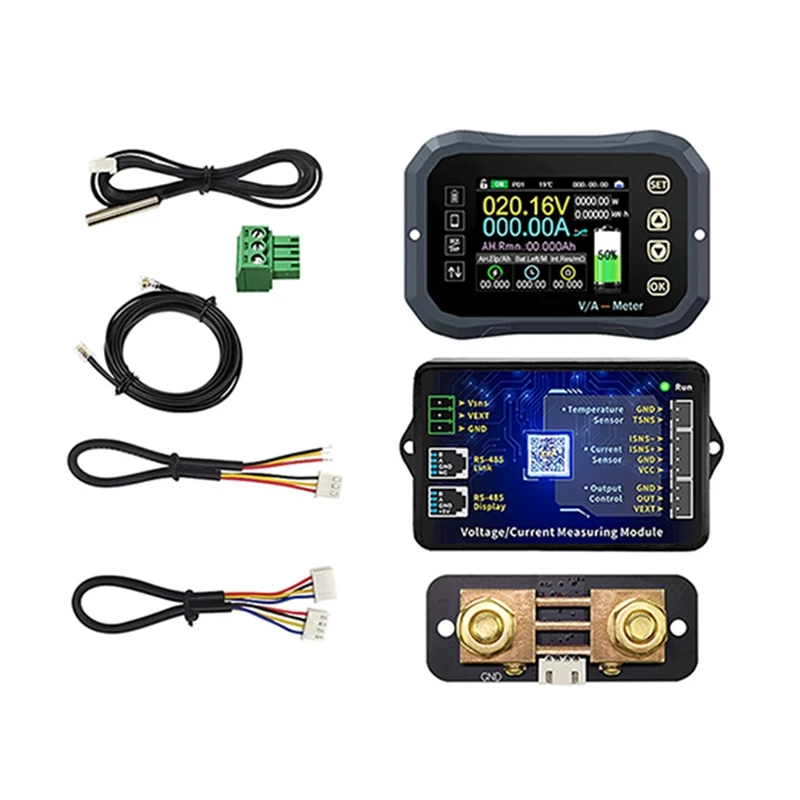 

KG-F APP Battery Coulometer High Precision Coulomb Meter BT Battery Indicator Tester LCD Display
