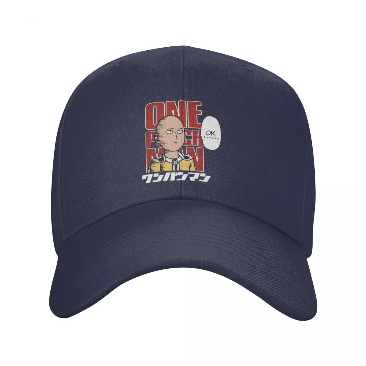 

New One Punch Man Baseball Cap Hip Hop Adjustable Strongest Hero Manga Dad Hat Spring Snapback Caps Trucker Hats