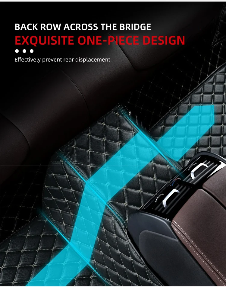 3D Водонепроницаемый автомобильный кожаный напольный коврик 100% для Haval всех