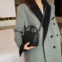 2022 new trend fashion women purse handbag crossbody bag designer plaid hand tote pu leather female shoulder messenger bags