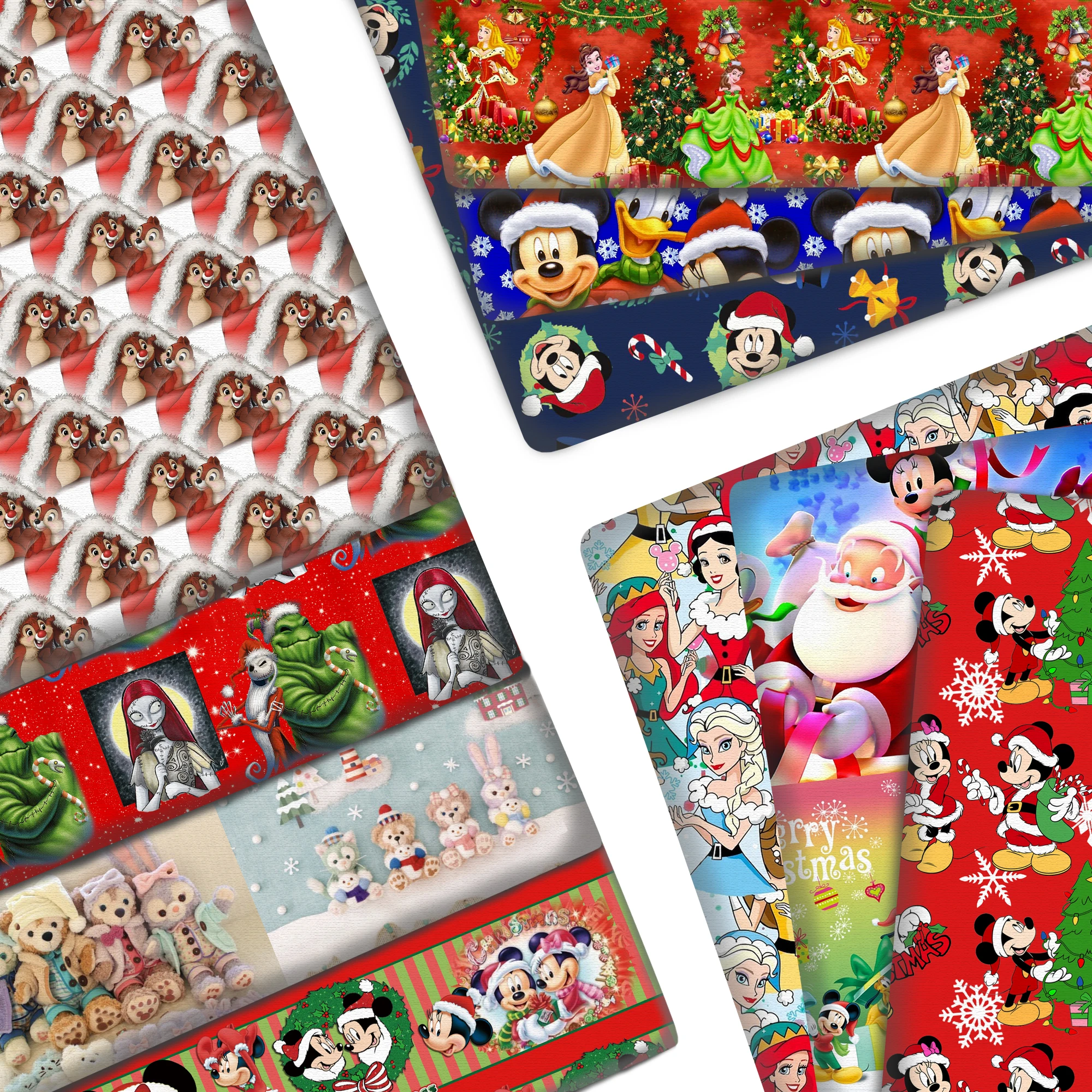 Ткань из полиэстера и хлопка для шитья, 50*145 см