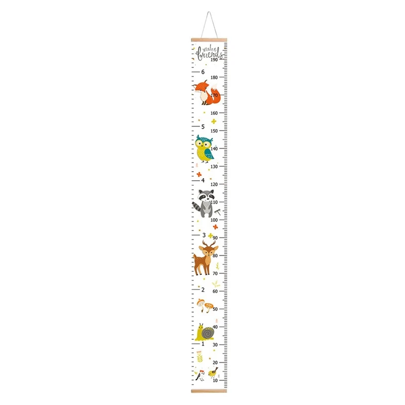 

Hot Height Chart For Kids Canvas Wall Hanging Growth Chart Nursery Height Measuring Ruler For Baby Bedroom Decoration