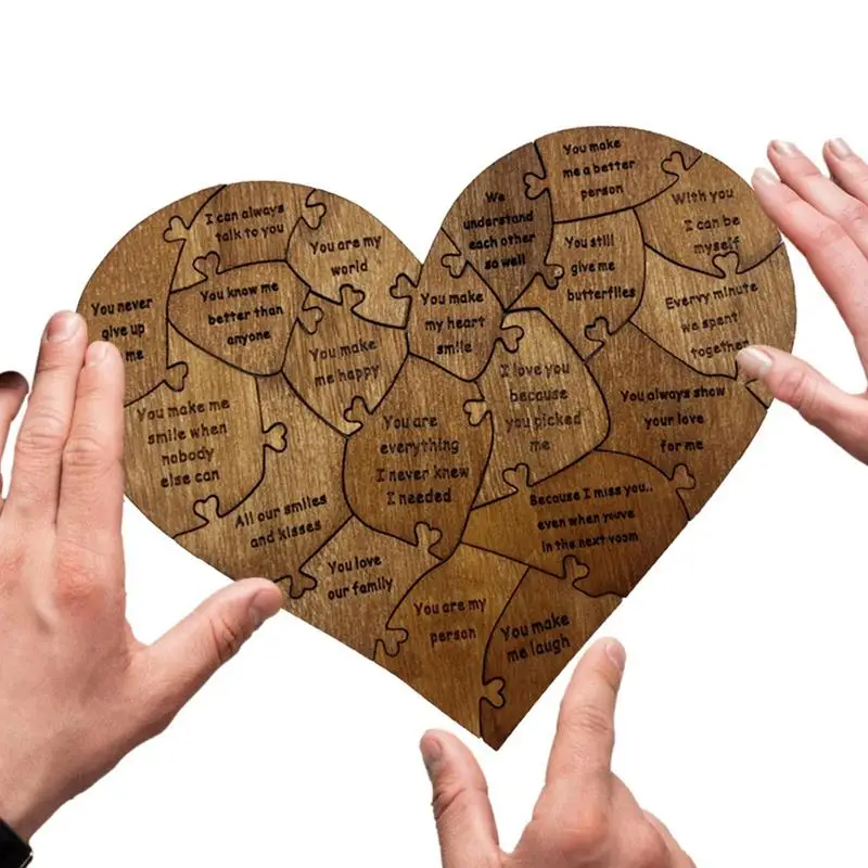 

Love Heart Wooden Puzzle 2024 Heart Puzzles For Adults Reasons Why I Love You Love Puzzle Sign Valentine's Day Romantic Puzzles