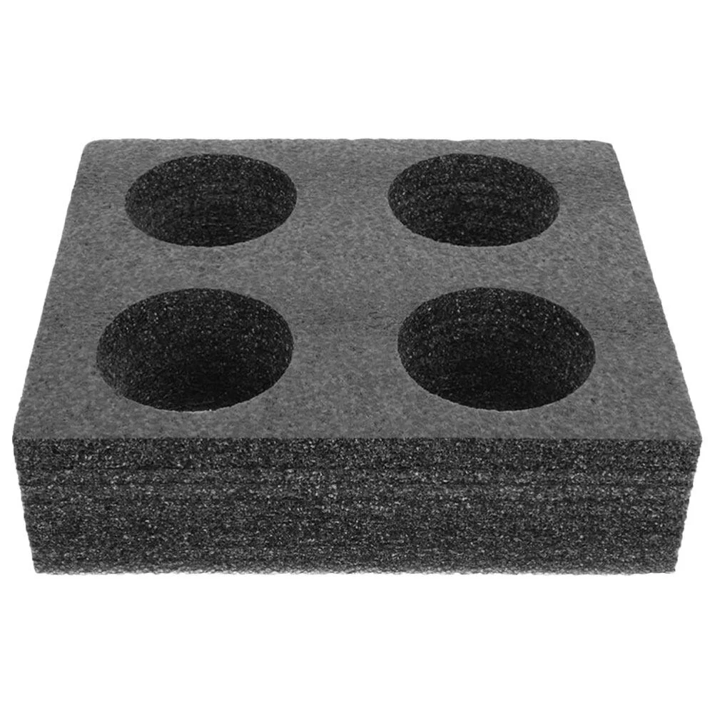 

Чашка для молока, чая, аксессуары для кофе, держатель для напитков, удобные лотки для воды, композитная пена Epe, хлопковая переноска с жемчугом, 4 чашки