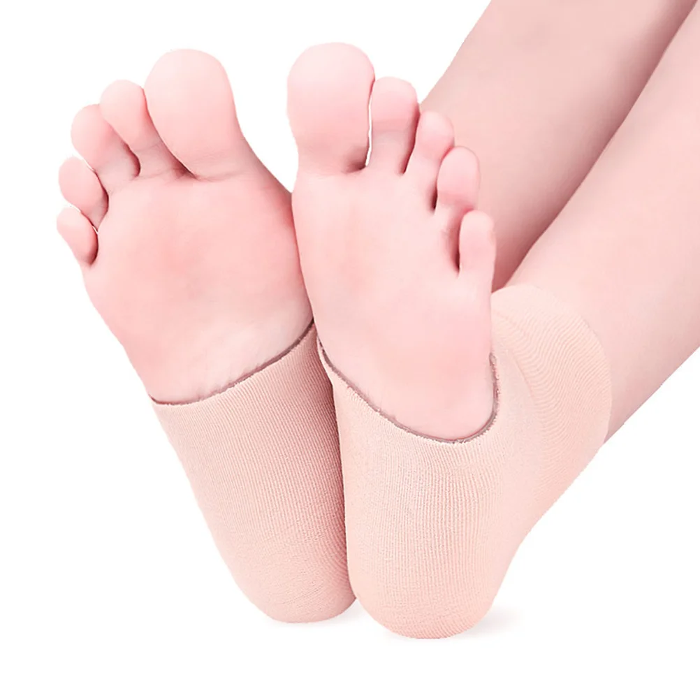 

1 пара воздухопроницаемых нейлоновых носков, практичные Защитные чехлы для сухой потрескавшейся кожи