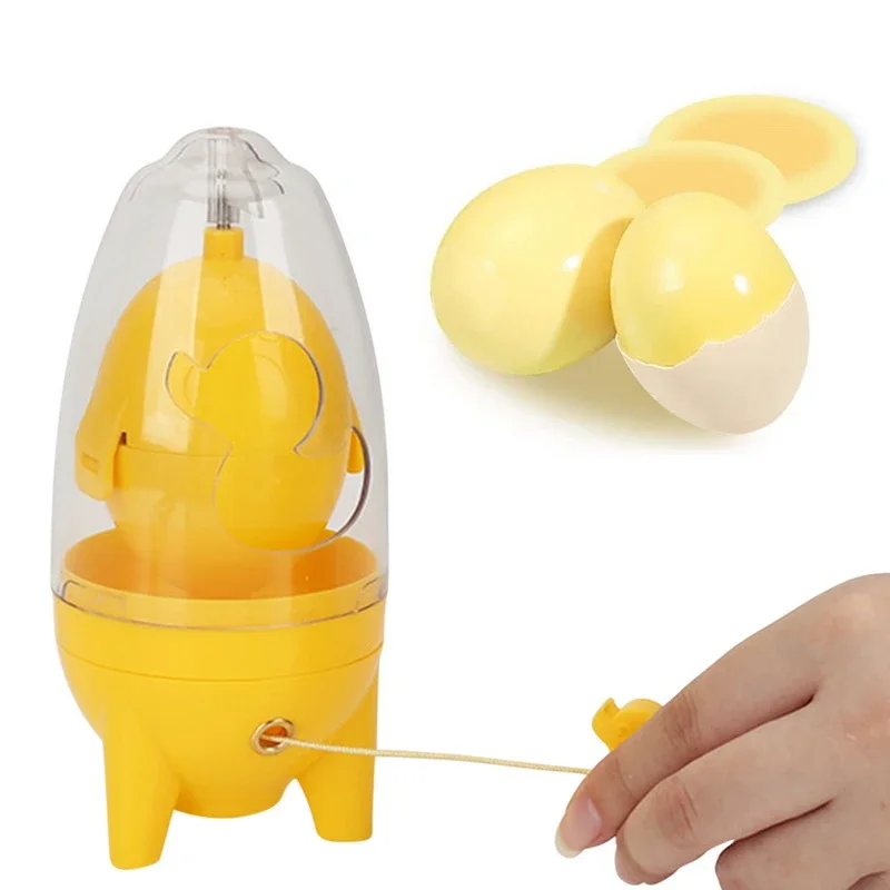 

Egg Scrambler Hand Egg Shaker Mixer Food Grade Silicone Egg Spinner Manual Tool Egg Yolk Shaker Egg Scrambler Gadget Egg Tools