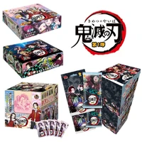 demon slayer kamado tanjirou nezuko agatsuma zenitsu games children anime peripheral character collection playing card toy