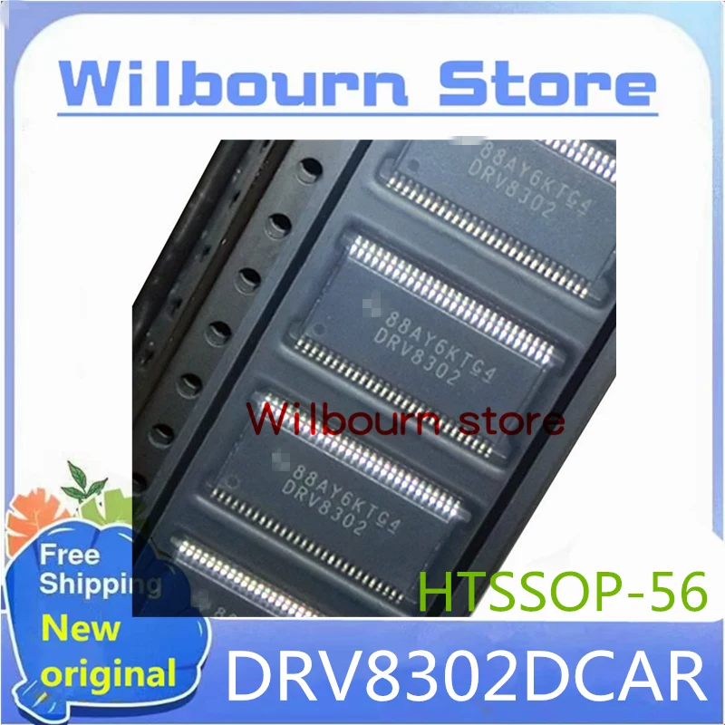 

5 шт./лот DRV8302 DRV8302DCAR DRV8302DCA HTSSOP-56 новый оригинальный
