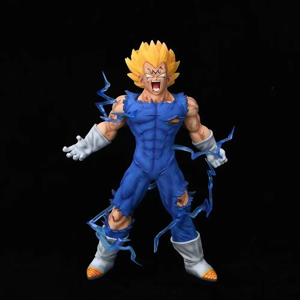 

Аниме Dragon Ball Z Super Saiyan Vegeta Self-explosion Ver. ПВХ экшн-Фигурка Статуя Коллекционная модель детские игрушки кукла подарки 27 см