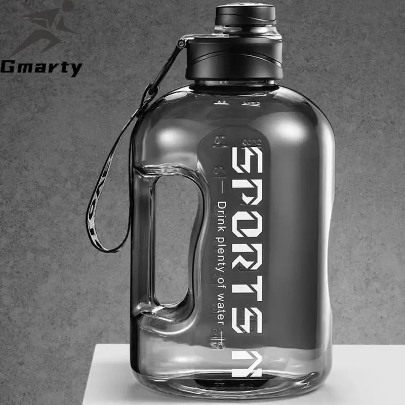 

2.7L Accurate Calibration Water Bottle for Hiking Fitness Camping Men Women Outdoor Large Leak-proof Gym Training Bottle