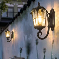 retro hall lamp european style corridor light garden outdoor wall lamp bar lamp cafe simple outdoor waterproof wall lamp
