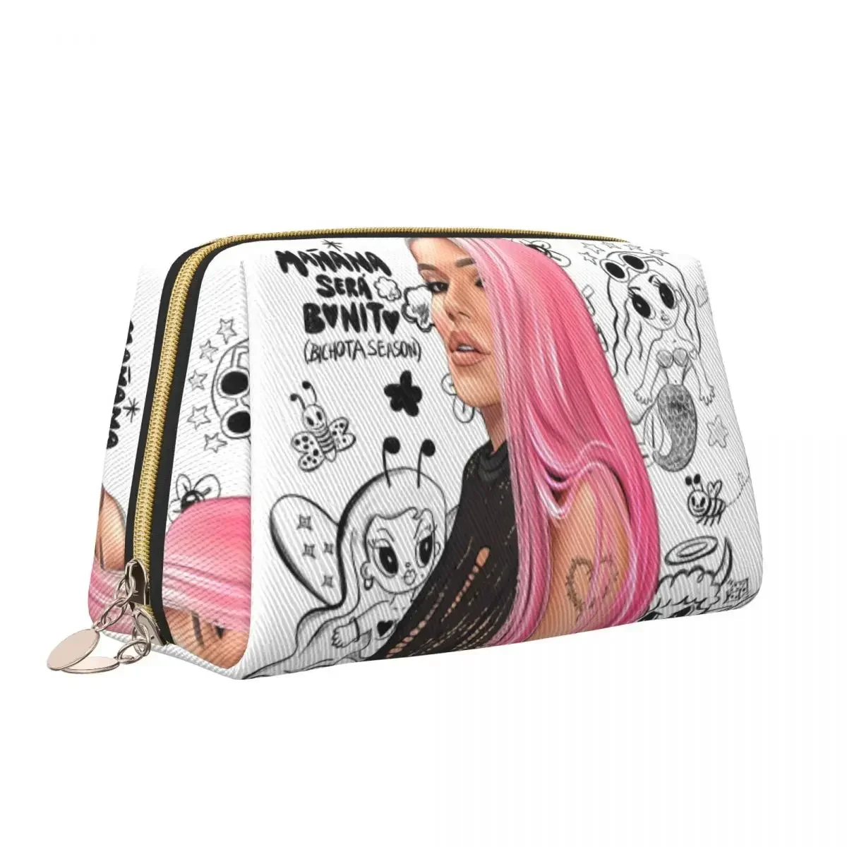 Косметичка Manana Sera с рисунком Бонито Колумбийская музыкальная певица Карол г