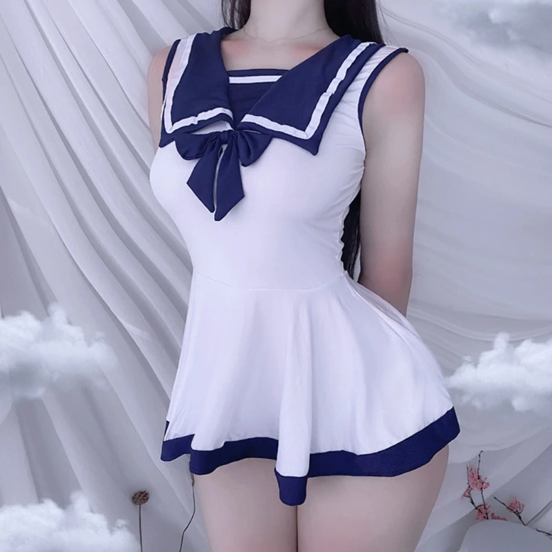 

Sexy Lingerie Student Uniform School Girl Ladies Erotic Costume Dress Women Lace Miniskirt Outfit Short Lingerie Set Sexy