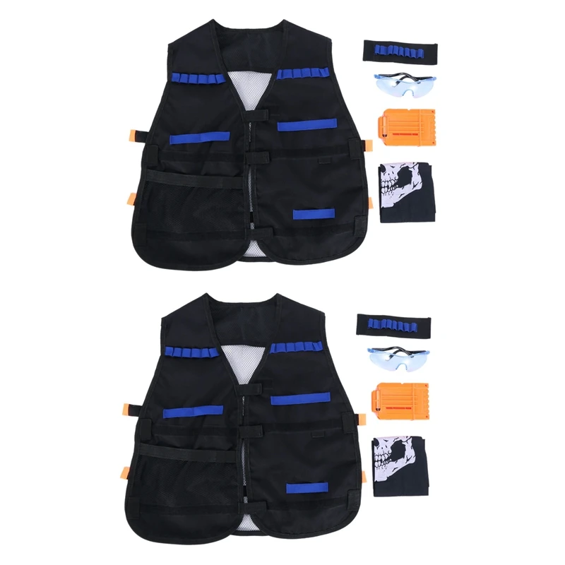 

2X Vest Kit For Nerf Guns N-Strike Series