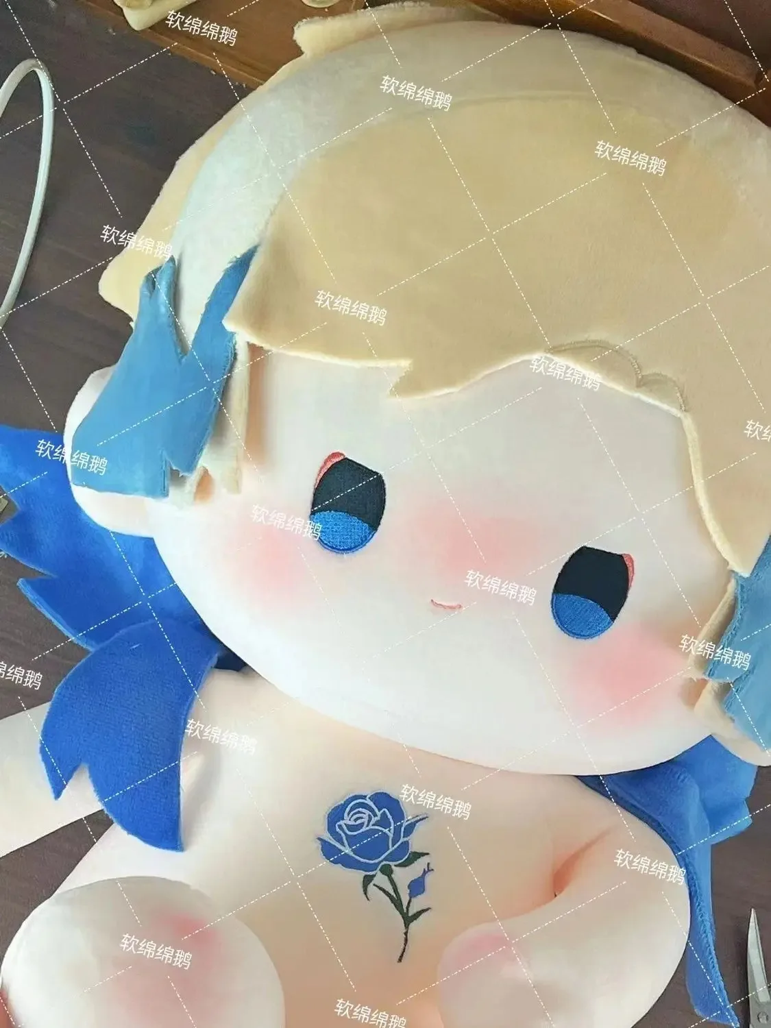 40 см аниме ролевые атрибуты Мишель Цезарь мальчик косплей мультфильм мягкое тело