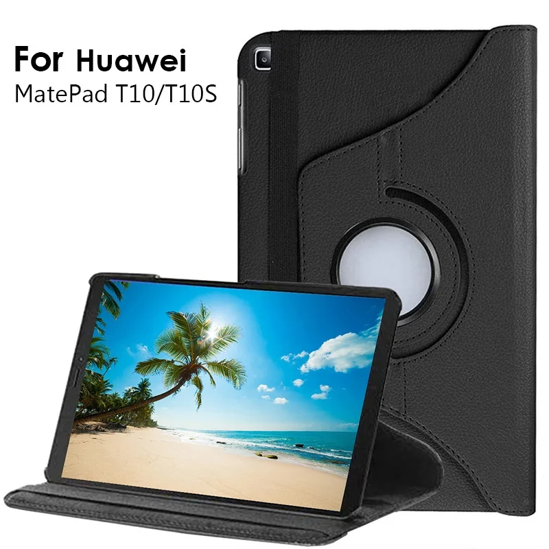 

Leather Smart Tablet Case Cover Huawei Matepad T10S 10.1"2020 AGS3-L09/AGS3-W09 Stand Case For Huawei Matepad T10 9.7" AGR-L09