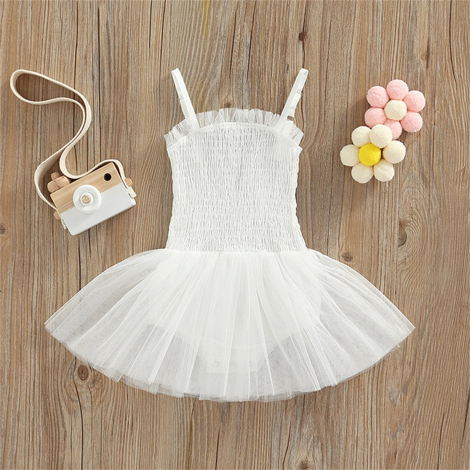 

Newborn Infant Baby Girls Solid Summer Autumn Sleeveless Suspenders Dress Jumpsuit Clothes Baby Fall Outfits for Girls