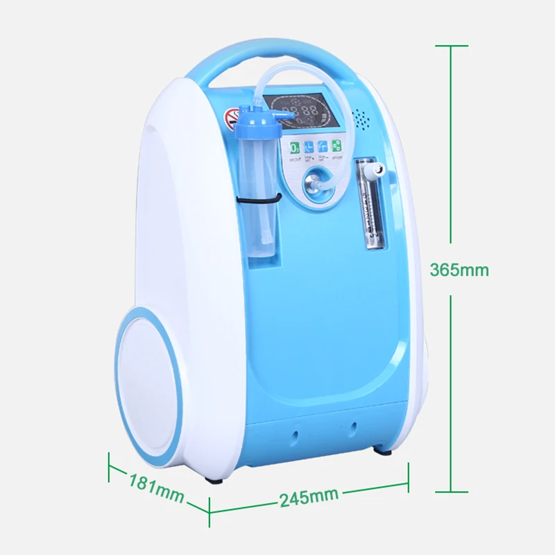 

1-5L/min Portable Oxygen Concentrator Oxygen Bank Oxygen Machine for Home Use Respirators EB