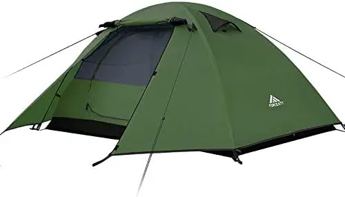 

Tent 2/3/4 Person, Professional Waterproof & Windproof Lightweight Backpacking Tent Suitable for Outdoor,Hiking,Glamping. Camp c