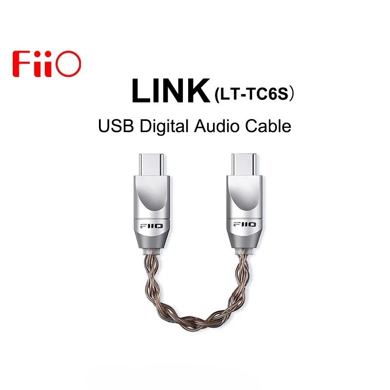 FiiO LINK LT-TC6S USB Digital Audio Cable Type-C to Type-C for Q15