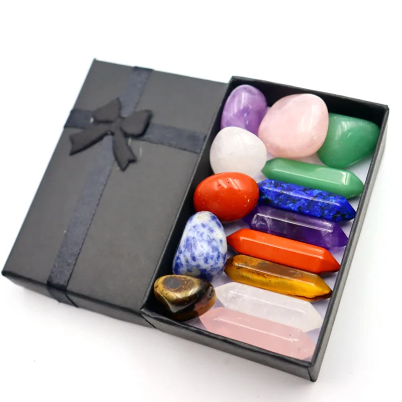 

14 шт./набор, шестигранные чакры