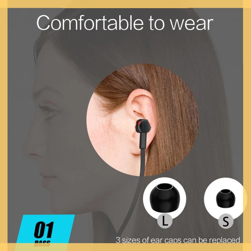 

Gaming Headset Wired Earphones In Ear 3.5mm For Computer iPhone PC Earbuds Bass Stereo Sport Handfree With Mic