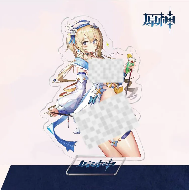 2024 аниме Genshin Impact Barbara Eula Yae Miko Ganyu Shenhe сексуальная серия акриловая