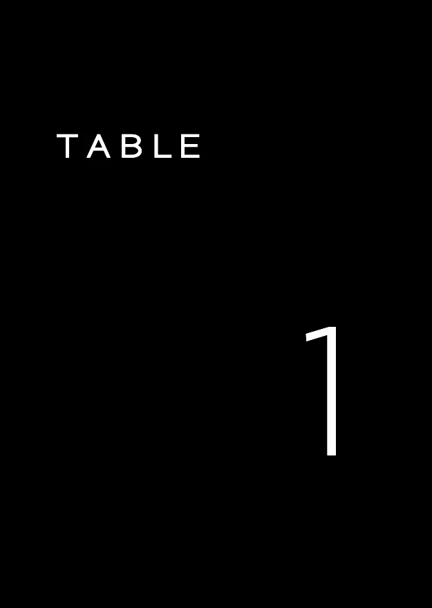 

Виниловые наклейки для номера стола Kasamanis