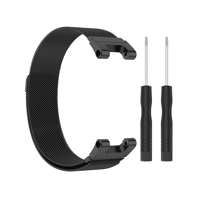 Metal Band Replacement Straps for Huami Amazfit T-Rex / T-Rex Pro Smart Watch Bracelet Stainless Steel Wrist Strap