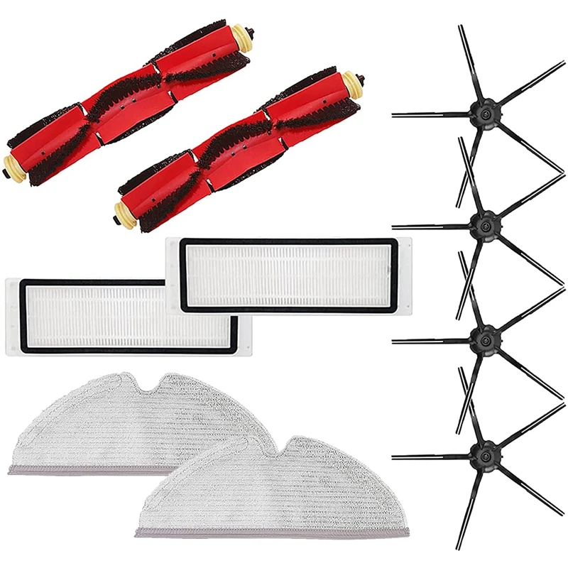 

12 шт., запасные части для робота-пылесоса Xiaomi Roborock E4 S6 Maxv S6 Pure S4 Max S5 S5 Max T6