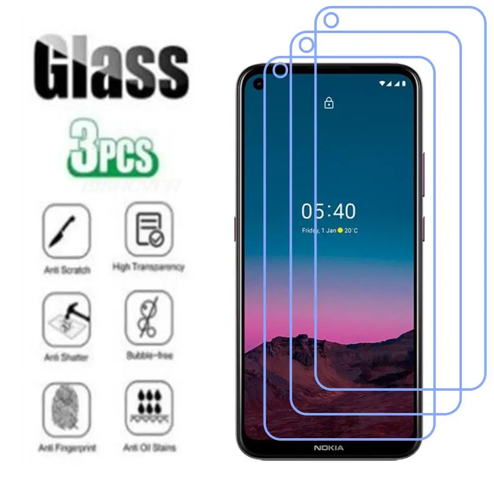 

9H защитное закаленное стекло для Nokia 5,4 6,39 "Nokia 5,4 защита для экрана телефона защитная пленка