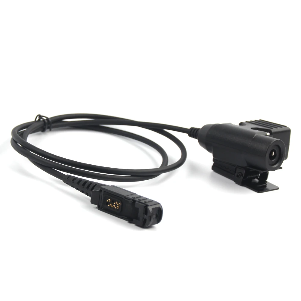 Enlarge Walkie Talkie Radio Tactical Headset Adapter U94 PTT For Motorola Xir P6600 P6620 XPR3300 XPR3500 MTP3250 DP2000 DEP550 MTP3100