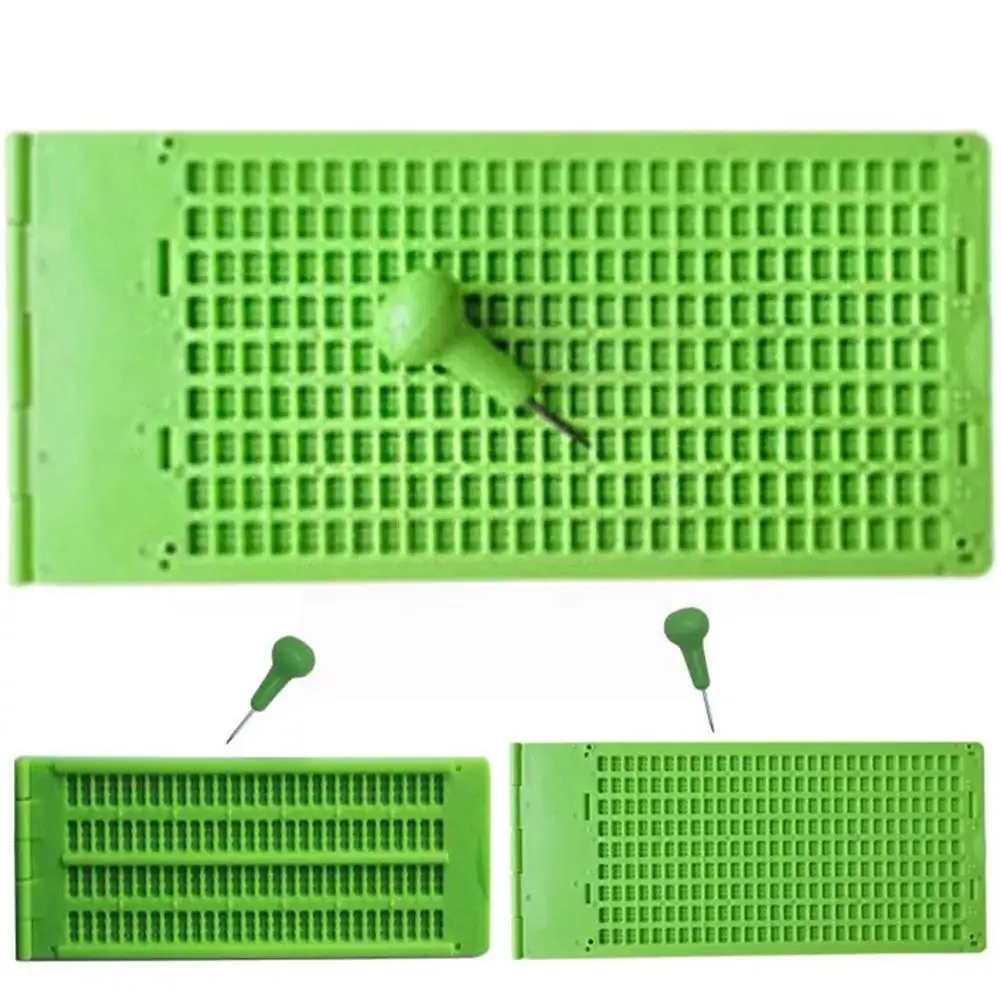 

Green Portable Braille Writing Slate With Stylus Practical Lines Practice 28 Accessory Care Learning Cells 4 Tool T1a5