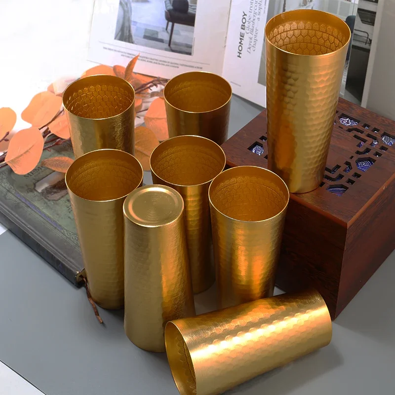 Алюминиевая кружка в японском стиле размер 400 мл идеально подходит для холодных